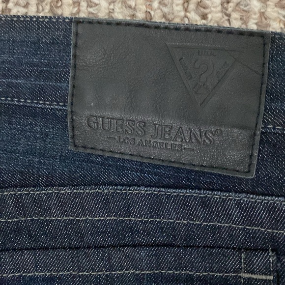 NWT, Guess, Pasadena Straight Leg Button fly Men’s Jeans, Size 33X32 - Picture 12 of 13